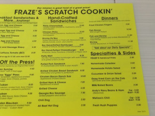 Fraze's Scratch Cookin'