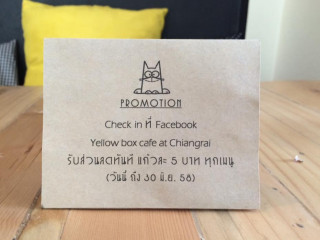Yellow Box Cafe At Chiangrai