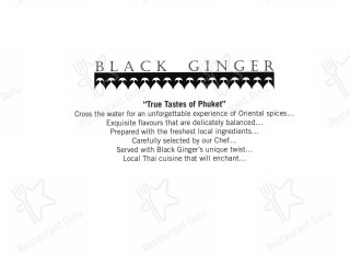 Black Ginger Thai The Slate, Phuket