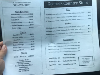 Goebel’s Country Store