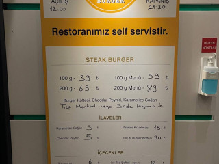 Seventeen Steak Burger