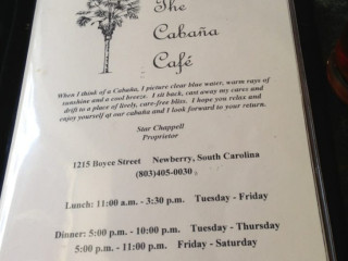 The Cabana Cafe