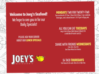 Joey's Seafood Restaurants Worobetz