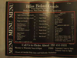 Bliss Baked Goods