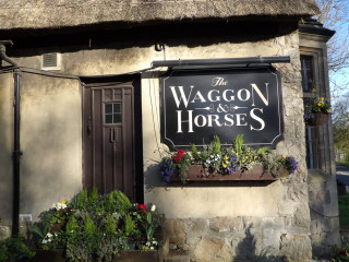 Wagon And Horses