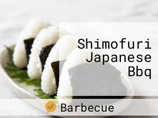 Shimofuri Japanese Bbq