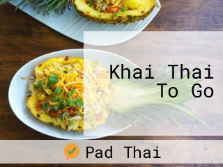 Khai Thai To Go