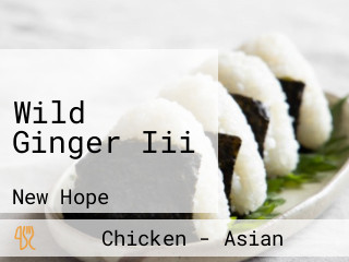 Wild Ginger Iii