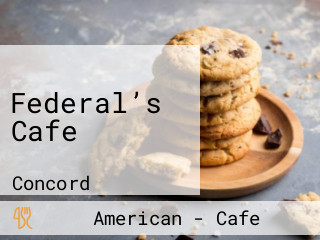 Federal’s Cafe