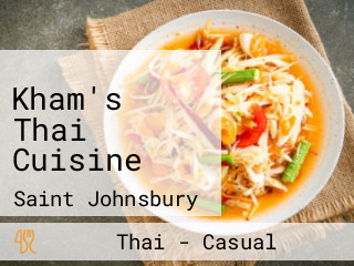 Kham's Thai Cuisine