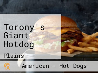 Torony's Giant Hotdog