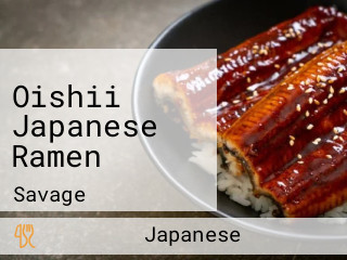 Oishii Japanese Ramen