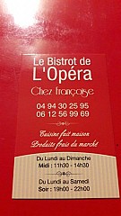 Le Bistrot de l'Opera