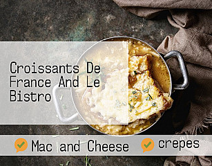 Croissants De France And Le Bistro