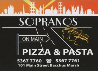 Sopranos Pizza On Main