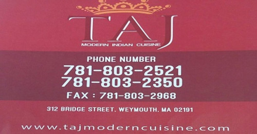 Taj Modern Indian Cuisine
