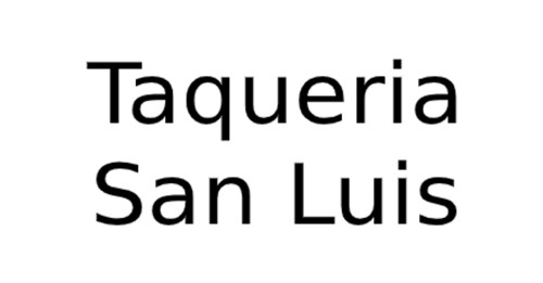 Taqueria San Luis