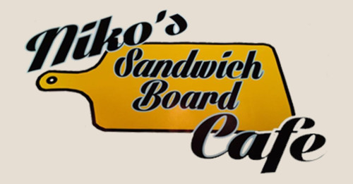 Niko's Sandwich Board