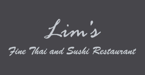 Lim's Fine Thai Sushi