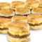 12 Sausage Egg Cheese Biscuits