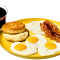 Talerz Śniadaniowy Z 3 Jajek