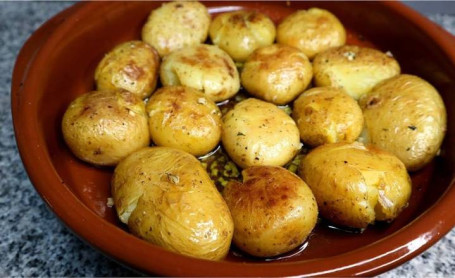 Punched Roasted Potatoes