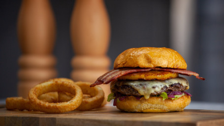 Fryin Hawaiian Beef Burger