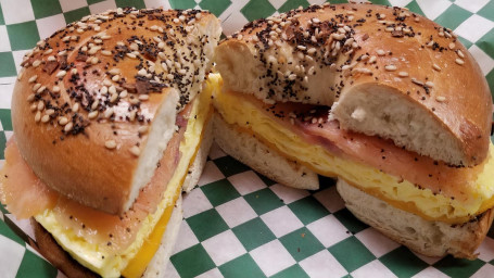 Egg Lox On The Bagel