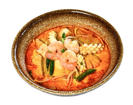 Seafood Malaysian Curry Laksa (Spicy)