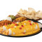 Cheesy Chicken Chilada Platter