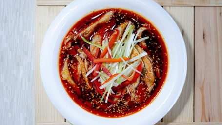 3. Chicken With Red Chill Sauce Kǒu Shuǐ Jī