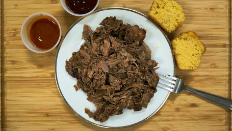 Pulled Pork 1/2 Lb With 2 Small Sides