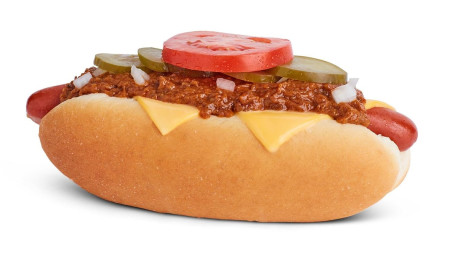 Chili Hot Dog Z Serem