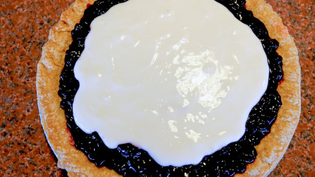 Blueberry Sour Cream Pie
