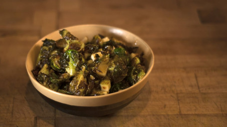 Citrus Soy Glaze Brussels Sprouts
