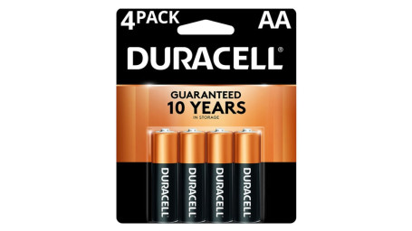 Duracell Aa Batteries 4 Ct