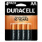 Duracell Aa Batteries 4 Ct