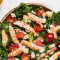 La Saint Tropez Kale Salad Shrimp Aged Parmigiano Cheese (Cow's Milk)