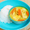 Yellow Curry Rice Plate