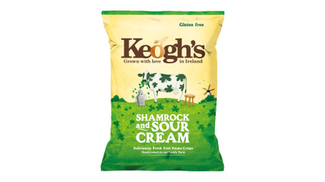 Keogh's Shamrock Sour Cream Chips, 1.76 Oz
