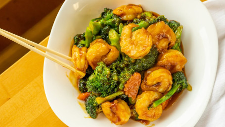 Jiè Lán Xiā 58. Shrimp With Broccoli