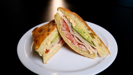 Turkey And Avocado Panini Sandwich