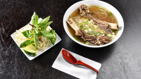 Beef Back Rib Pho Phở Sườn Bò