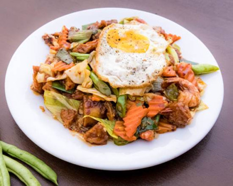 Mixed Chop Suey With Rice