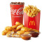 Large 10Pc Chicken Mcnuggets Mcvalue Meal