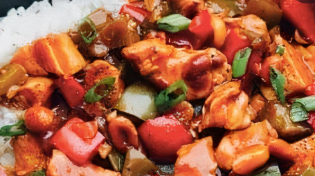 Kung Pao Chicken Combo (2 Pieces)