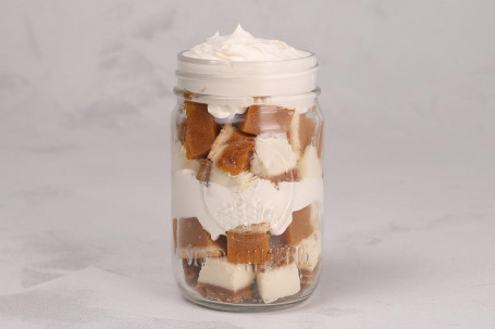 Harvest Pumpkin Cheesecake Jar Dessert