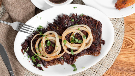 #21 Vaca Frita (Sauteed Shredded Flank Steak)