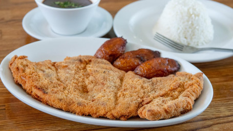 #18 Bistec Empanizado (Breaded Steak)