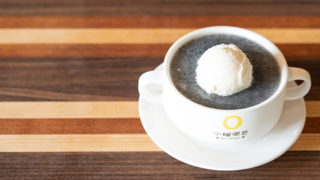 A1. Basil Seed In Vanilla Snow With Vanilla Or Green Tea Ice Cream